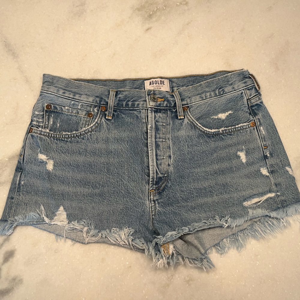 AGOLDE Parker denim shorts. Size 29